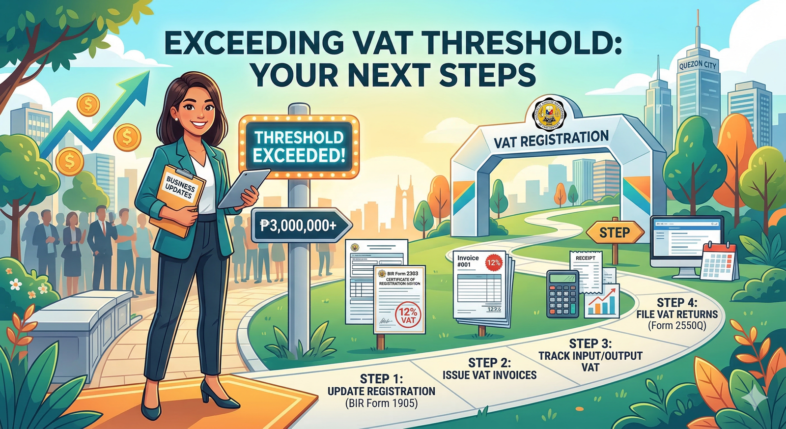 Exceeding VAT Threshold: Your Next Steps
